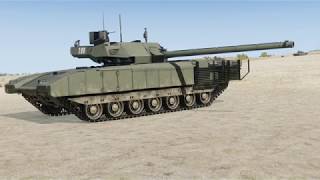 20 T-14 Armata' vs 20 M1A2 Abrams - ArmA 3 RHS