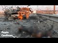Спалена техніка Росгвардії під Києвом | Репортаж із Бучі після бойових дій