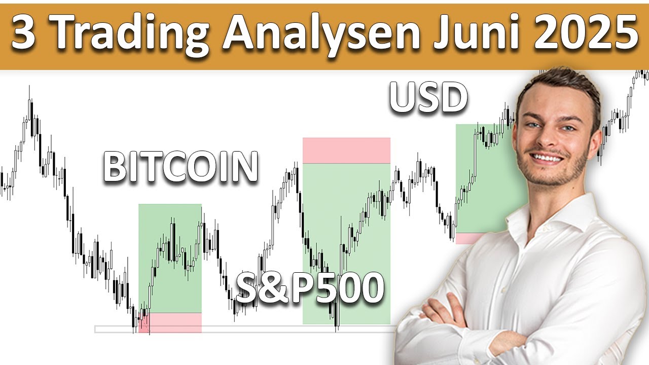 Meine 3 einfachsten Trades für den Monat Juni 2025....