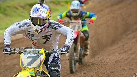 James Stewart vs. Trey Canard Final Three Laps - 2...