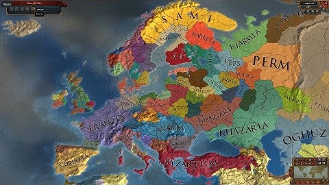 Europa Universalis 4 AI Timelapse - Extended Timeline + ССС Mods 769-2550