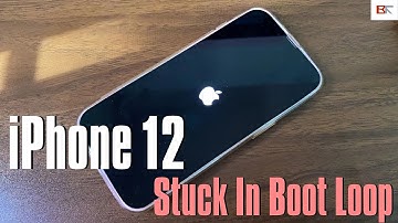 iPhone 12 Stuck In a Boot Loop? Here