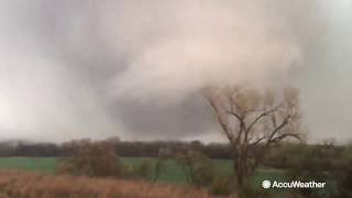 MAY 1: Reed Timmer chases massive wedge tornado in Kansas