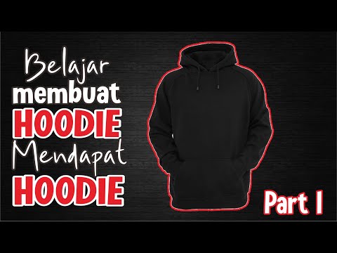 Belajar memotong hoodie untuk pemula