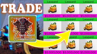 Finding the Best Trade for My Perm Mammoth in Blox Fruits