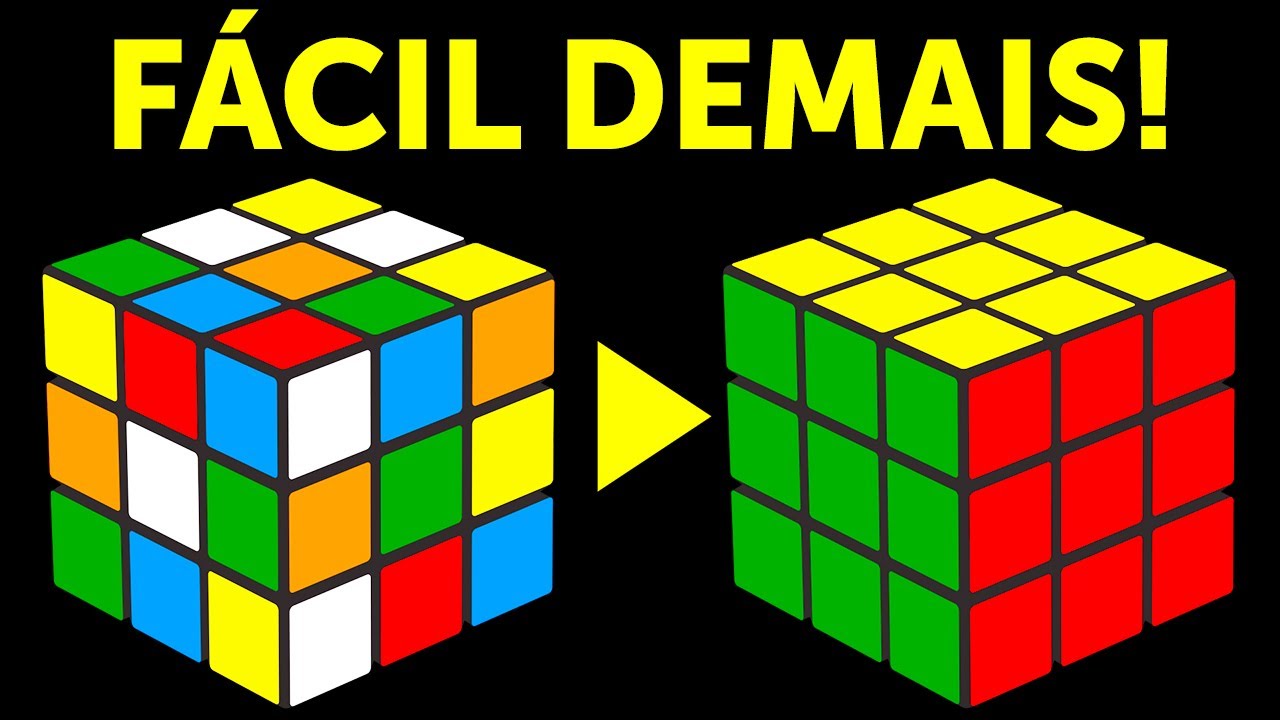 Montar Cubo Rubik 3x3 Passo a Passo Para Resolver Um Cubo Mágico 3x3 - YouTube