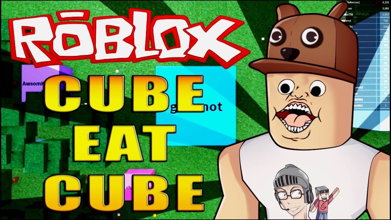 Agar Io No Roblox Cube Eat Cube Youtube - agario in roblox roblox cube eat cube