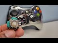 Replacing both analog sticks on an Xbox 360 Controller