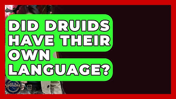 Did Druids Have Their Own Language? - Inside the Supernatural