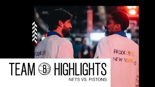 Game Highlights | Brooklyn Nets vs. Detroit Pistons  | 4.5.23