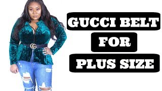 gucci belt biggest size