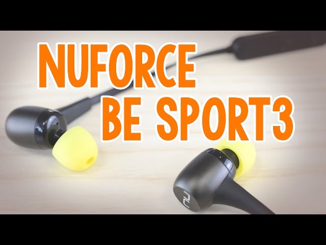 Optoma Nuforce BE Sport3 Wireless Earphones Review