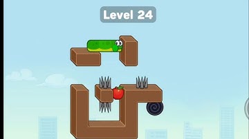 Snake Puzzle Slither to Eat Level 24 Walkthrough Solution