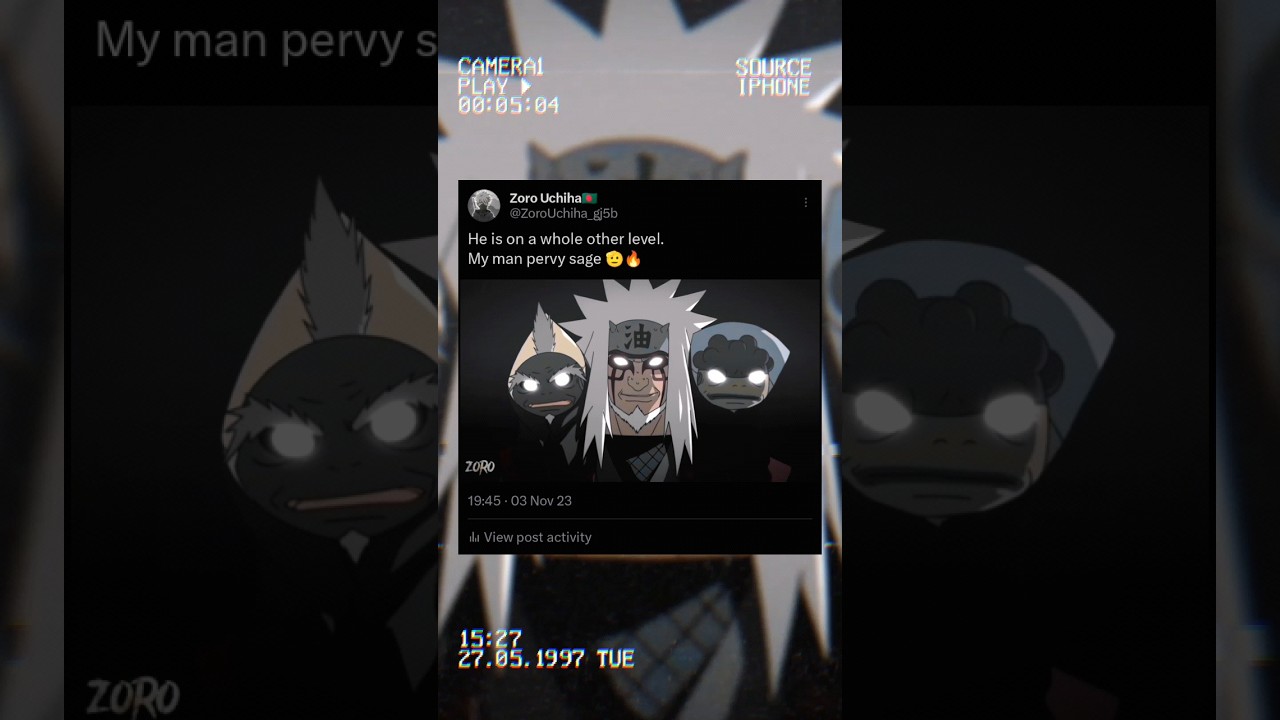 Master Jiraya (Pervy sage) 🔥