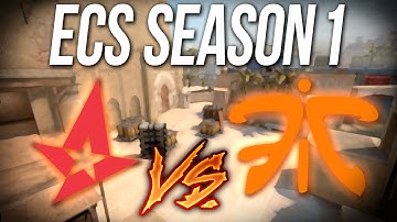 Fnatic vs Astralis | Map 2 (Mirage) ECS Season 1 (21.05.2016)