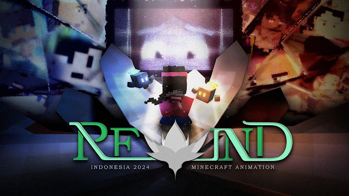 REWIND INDONESIA 2024 MINECRAFT ANIMATION - A SHEET OF HOPE