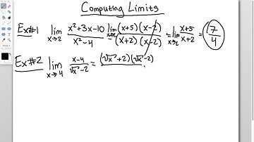 Computing Limits