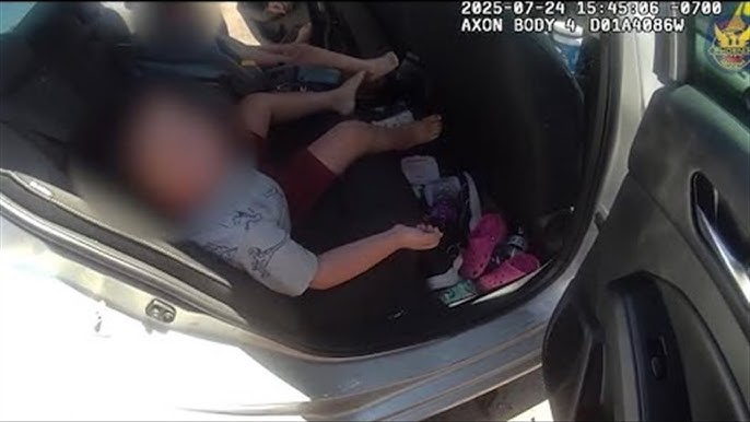 Arizona father leaves children locked in hot car while visiting adult bookstore sparking community outrage
