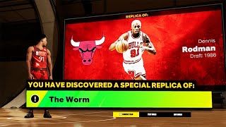 How to Make RARE Replica The Worm Build in NBA 2K23