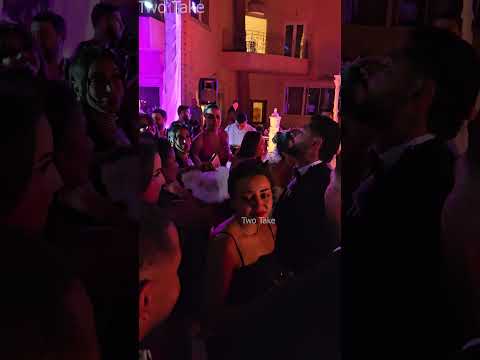 دموع الهام صفي الدين في فرح ابن عمتها محمود شاهين ابن شقيق الهام شاهين 