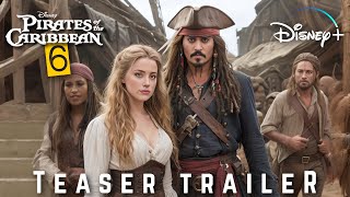 Pirates of The Caribbean 6: Jack's Death |  Trailer (2024) | Johnny Depp, Amber Heard, Concept Resimi