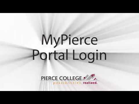 MyPierce Portal Login