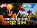 DESBLOQUEO A WOLVERINE en FORTNITE Y PASA ESTO!! - JorgeIsaac115