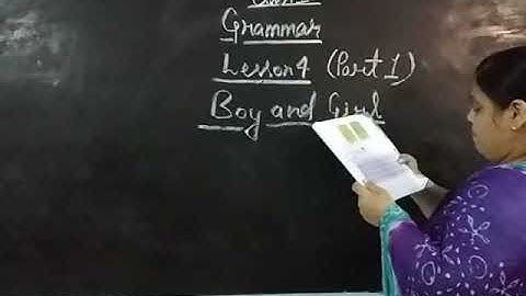 Class-1 English Grammar Chapter-4 Part-1 By Savita Singh