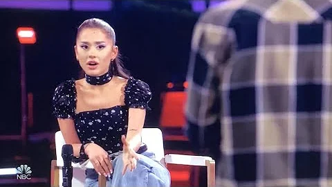 Ariana Grande “BoOOyy you got me walking side to side” | The Voice