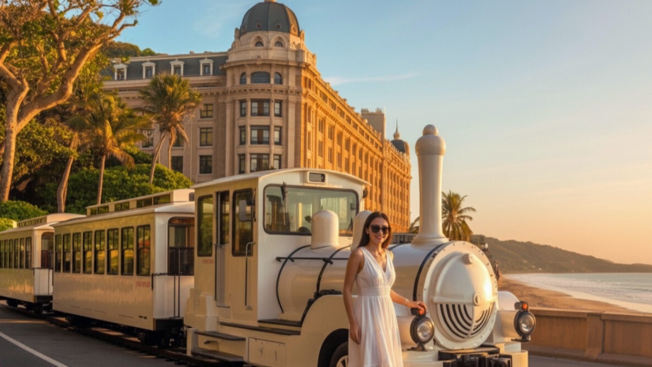 Cannes 🇫🇷 in Fall 4K: Petit Train Journey Through Secret Riviera Gems