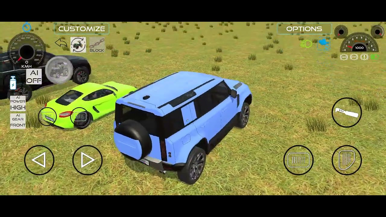 All powerful car destroy challenge 😱 porche vs mustang gt gameplay India car simulator 3d gameplay 🤯