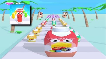 Juice Run - Gameplay Walkthrough (Android, iOS )- All Levels ( 24 - 25 )