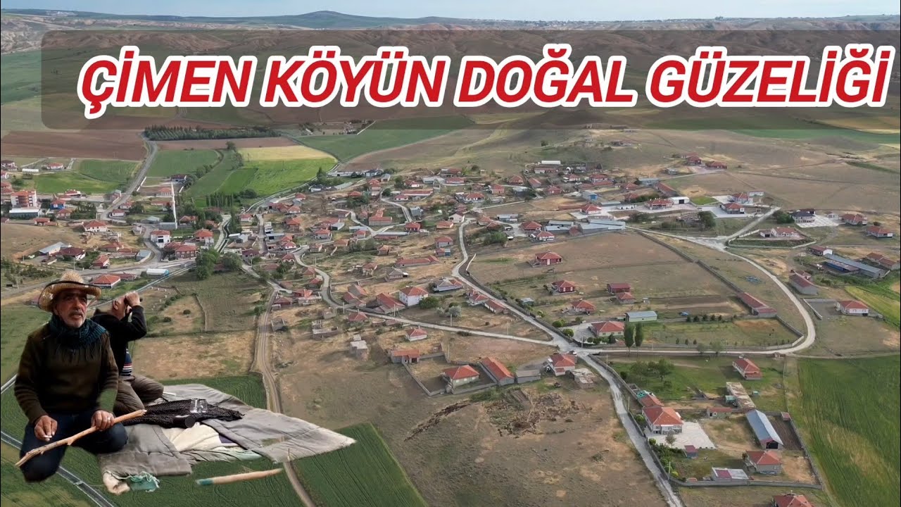 KÖY HALİ İŞLERİ DOĞA HARİKA DRON ÇEKİMİ ÇİMEN VS YEŞİLDERE