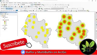 Cómo hacer un Buffer en ArcGIS