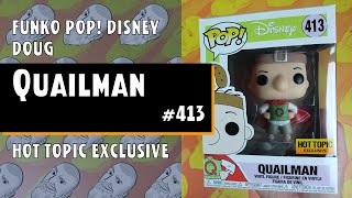 Funko Pop Disney Doug - Quailman - - Exclusive Hot Topic Just One Pop Showcase