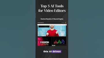 AI tools for Video Editing
