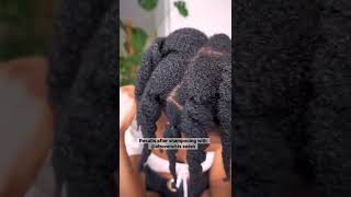 Best products for 4c natural hair | flat twist for beginners | LimitlessBloom #shorts