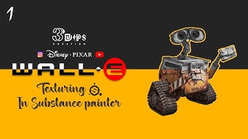 Creating Realistic Textures for Wall-E Robot in Substance Painter | Part 1 | #substance3dpainter