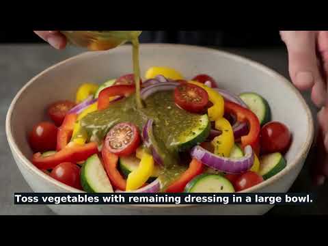 Lemon Herb Sheet Pan Chicken & Mediterranean Veggies recipe video thumbnail