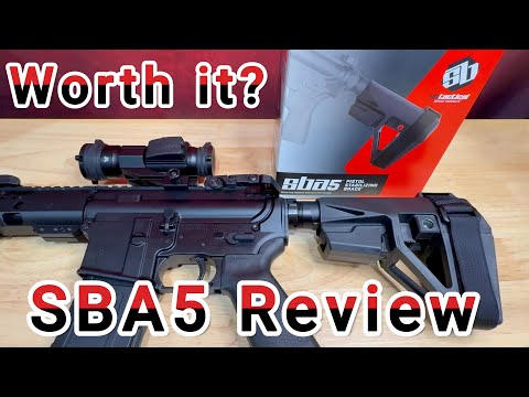 SB Tactical SBA5 Brace Unboxing & Feature Overview | First Look Review