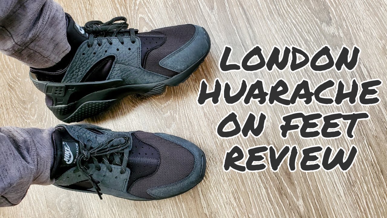 Nike Air Huarache Magenta Mens vs Wmns & On Feet Review (DD1068 104) -  YouTube