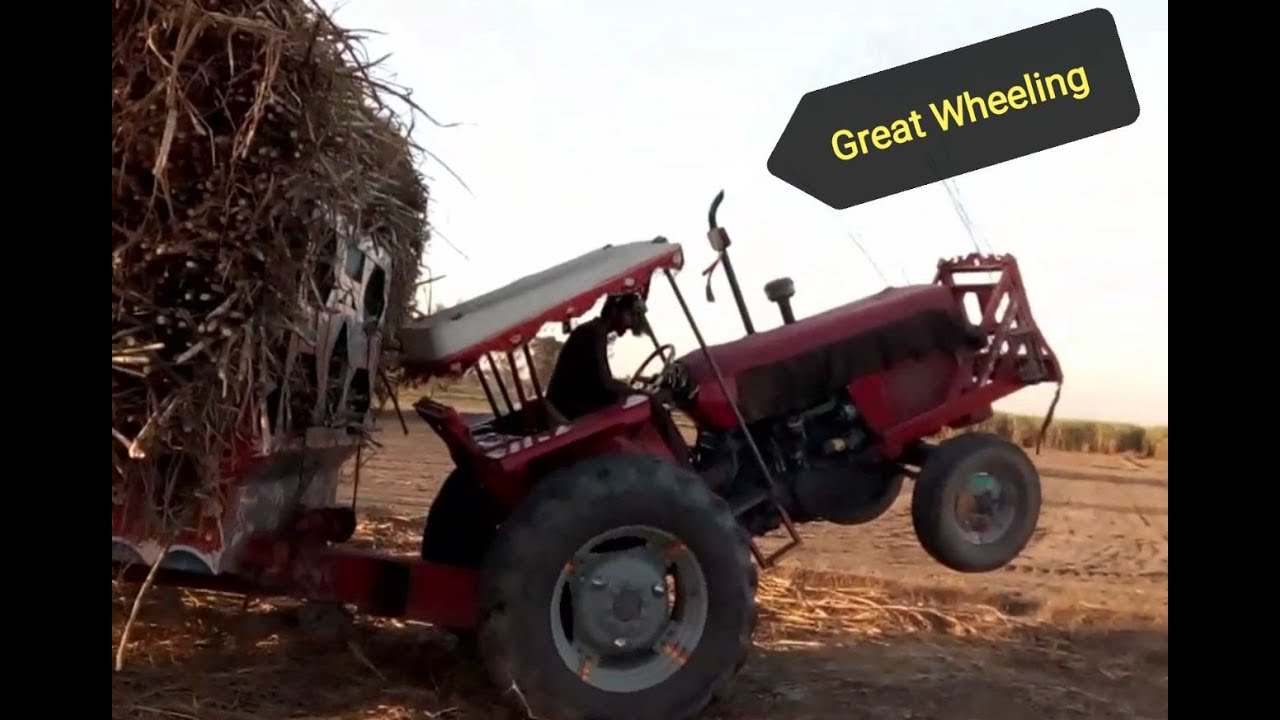 Great Wheeling Of Tractor MF 375 YouTube