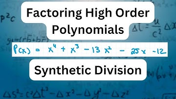 How to Factor Higher-Order Polynomials (Master Factoring with This 3-Step Strategy!) #maths #stem