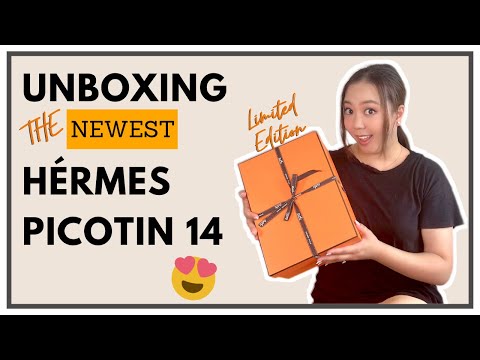 My First Hermès MICRO Bag - Unboxing Hermès Picotin 14 Lucky