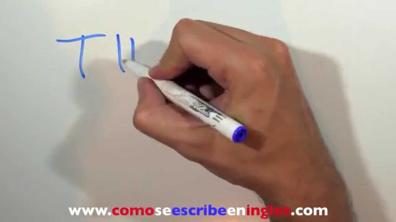 Cómo se escribe en inglés JUEVES - Los días de la semana como hacer salsa blanca