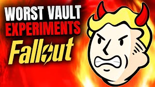 Celebrity The WORST Vault Experiments in Fallout Lore Profile