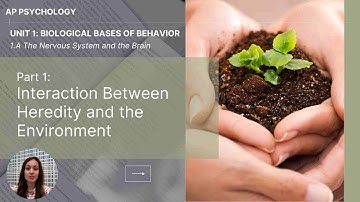 Unit 1A Part 1 Interaction Between Heredity and the Environment Video