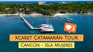 Xcaret Catamaran Tour to Isla Mujeres | Full Review | Cancun, Mexico