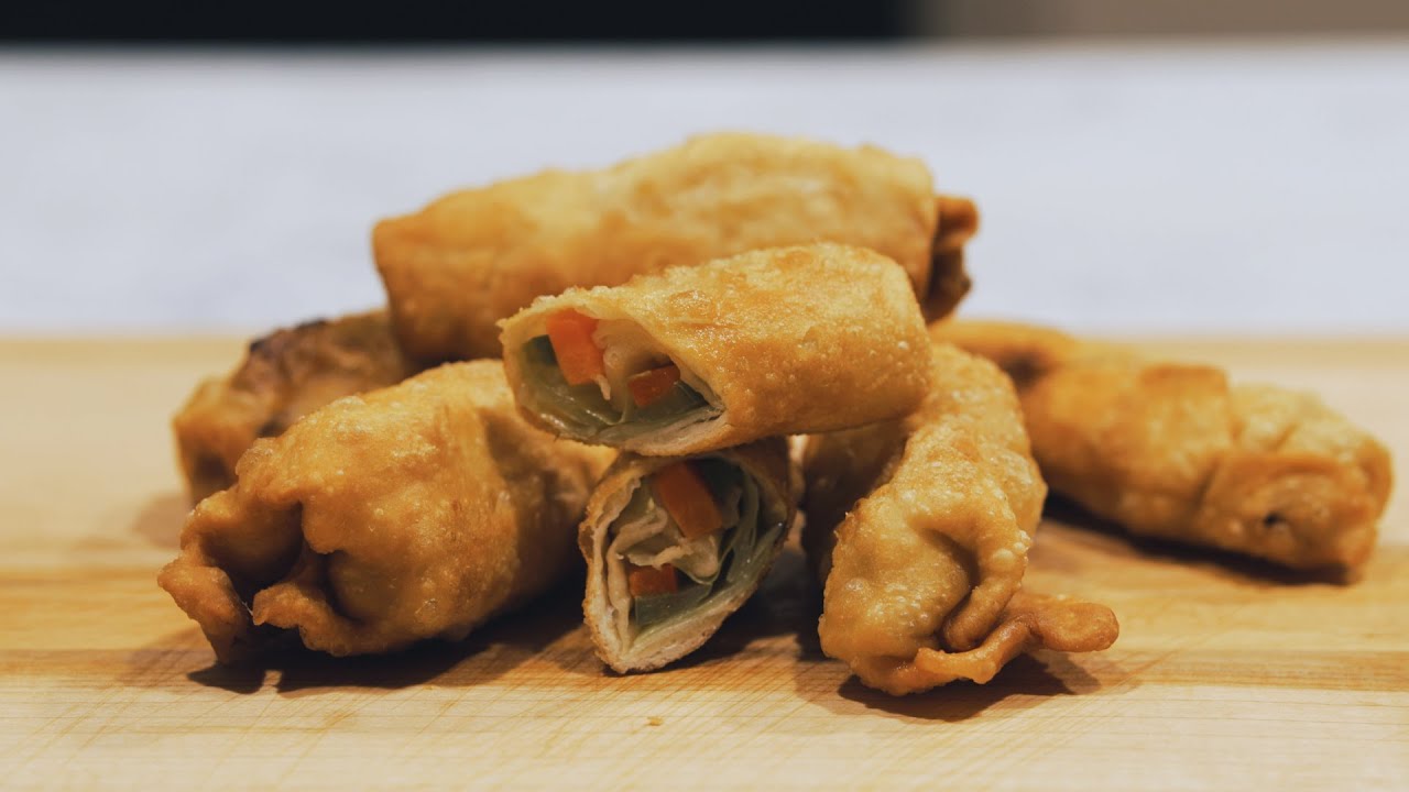 Crispy Spring Rolls from Scratch - YouTube