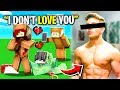 So I CAUGHT My Ex WIFE's BOYFRIEND Cheating with SECRET GIRLFRIEND After FACE REVEAL! (Minecraft)